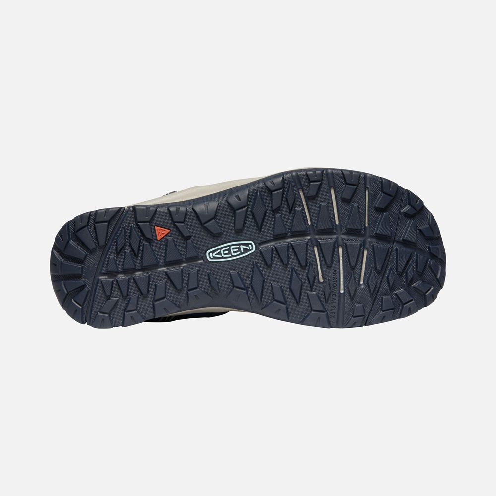 Sandalias Trekking Keen Mexico Azul Marino/Grises - Mujer Terradora Ii Open Toe - XE1843026